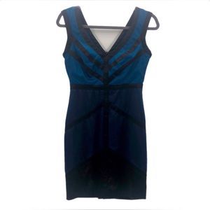 XOXO women’s navy black bodycon dress
